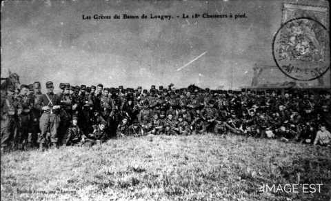Soldats du 18e chasseurs à pied (Longwy)